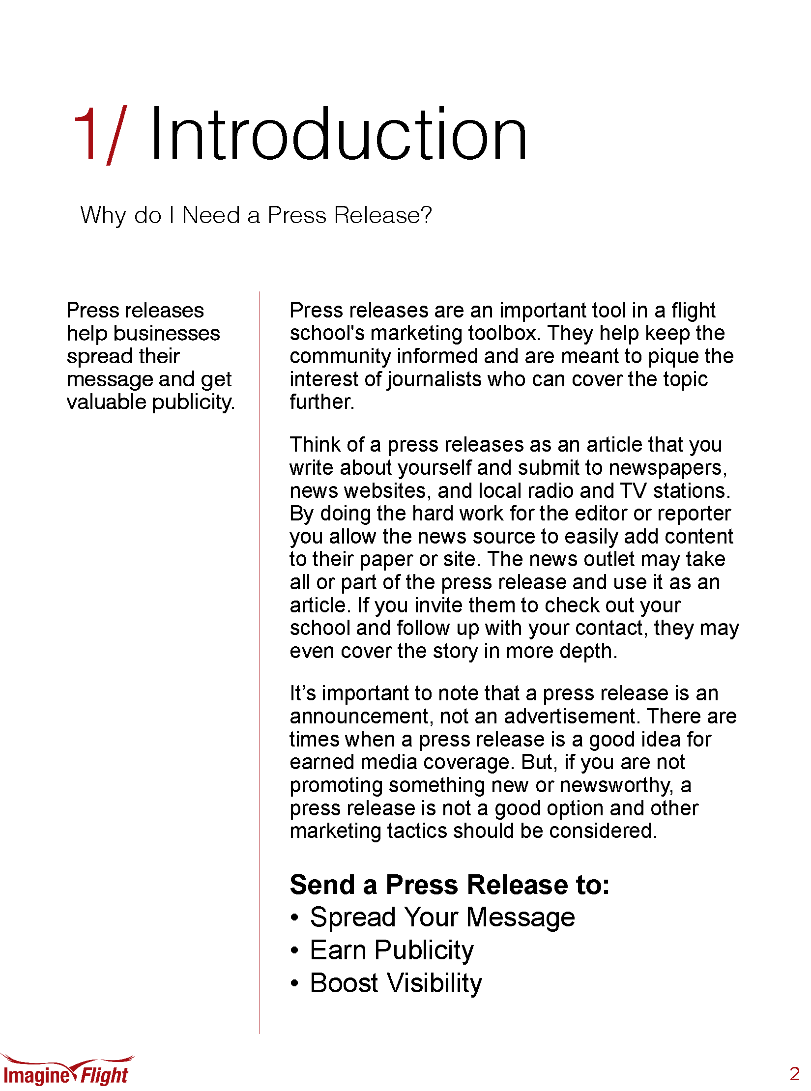 Writing an Effective Press Release Guide